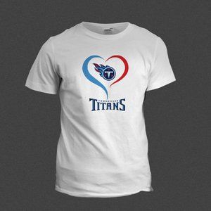 NFL Heart Favorite NFL Foot Ball Team Sport T-Shirt Your Favorite Team